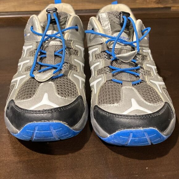 Speedo Hydro Comfort Blue and Gray Size 9 - Picture 2 of 12